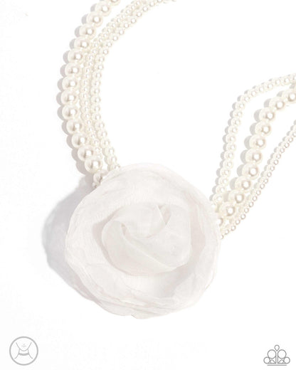 Radiant Rosette - White