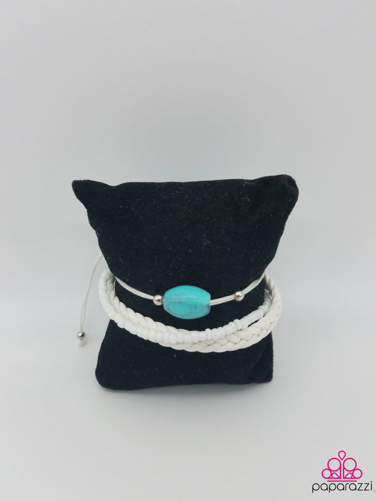 Adjustable Bracelet - Blue