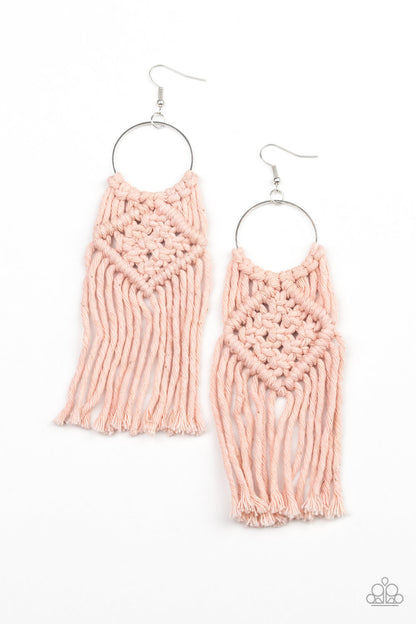 Macrame Rainbow - Pink